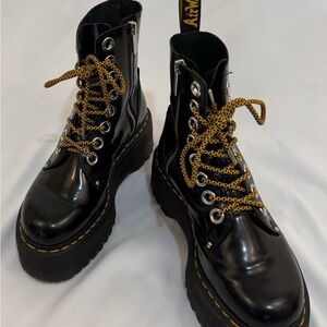 Doc Martens Black Platform Boots